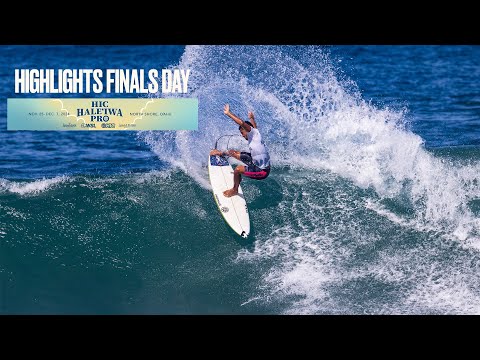 Highlights from Finals Day of The Hawaiian Islands HIC Haleiwa Pro