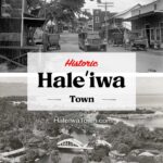 historic photo of Haleiwa Town